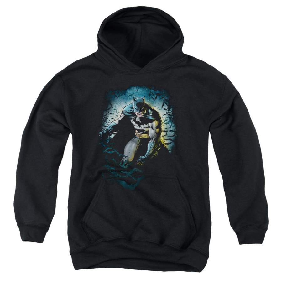 Batman – Bat Cave Youth Pull Over Hoodie