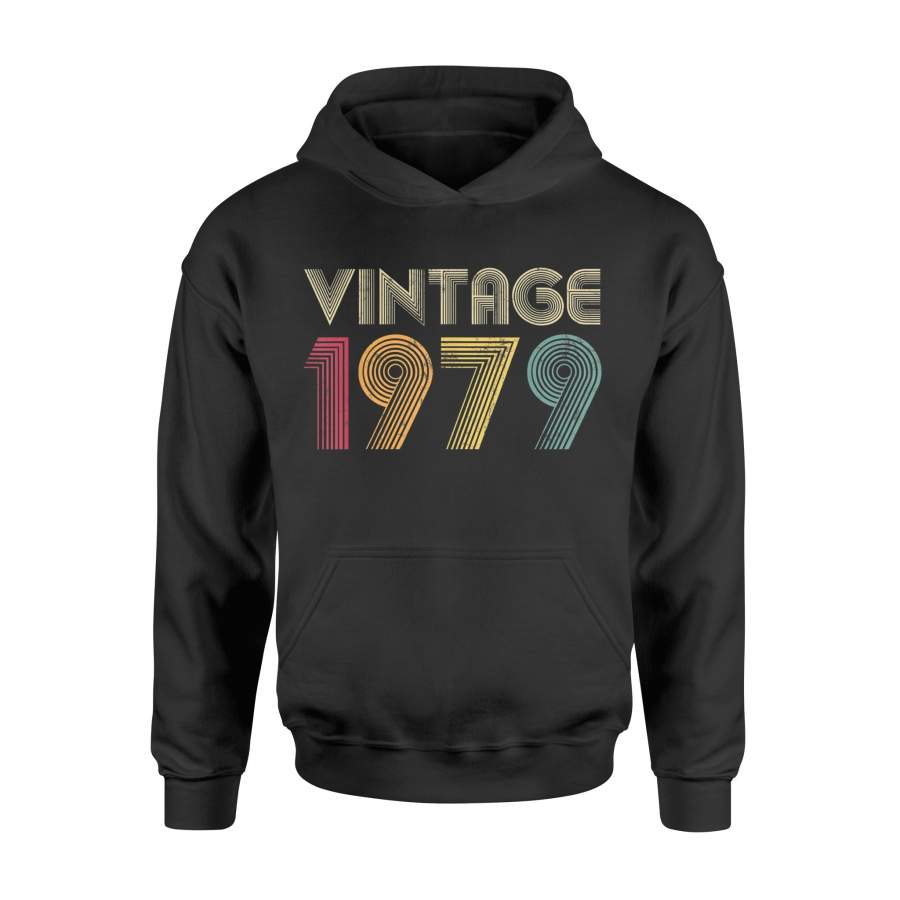 40th Birthday Gift Idea Vintage 1979 Classic 40 Years Old – Standard Hoodie