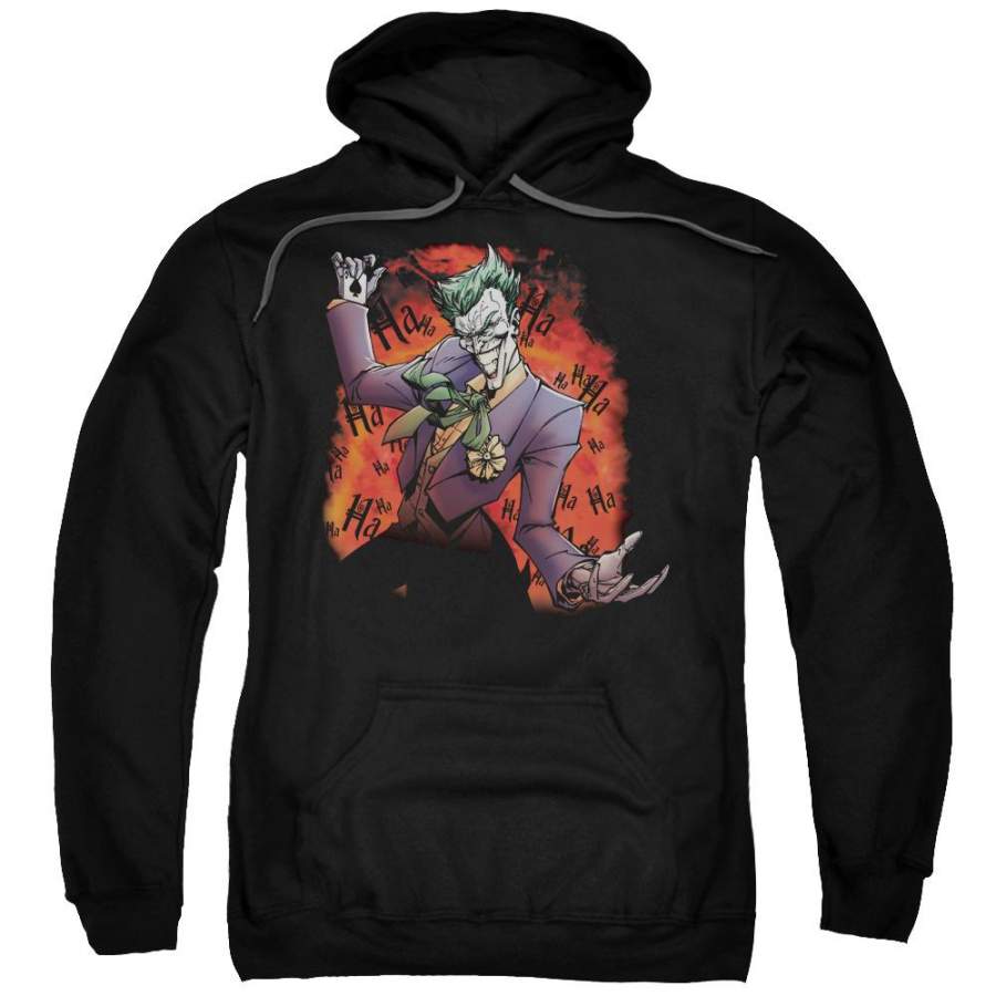 Batman – Joker'S Ave Adult Pull Over Hoodie