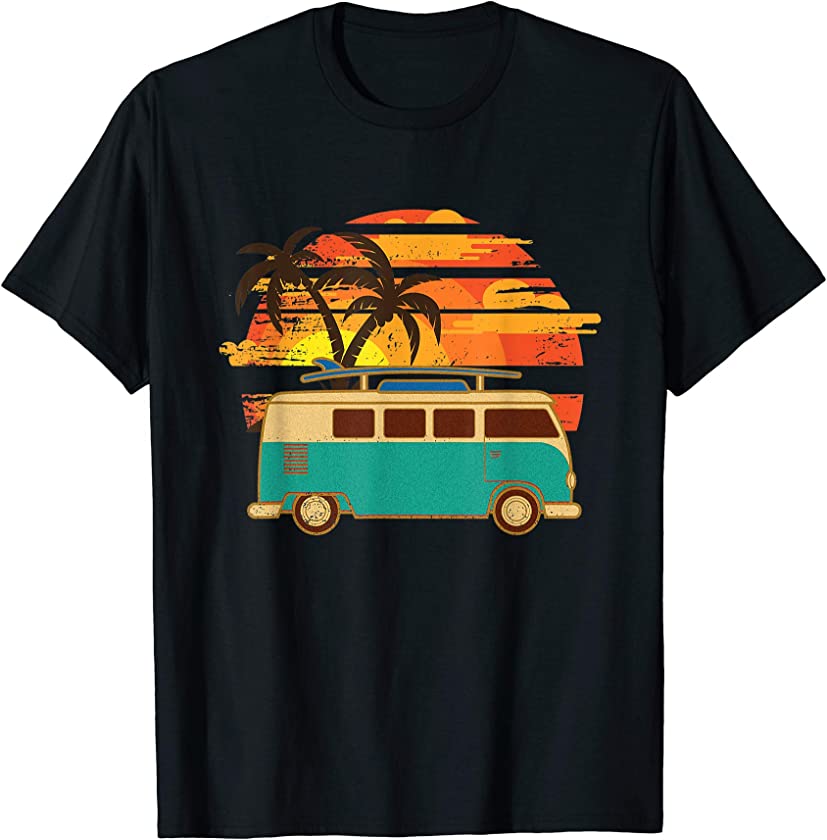 Vintage Van – Van Life – Retro Van T-Shirt