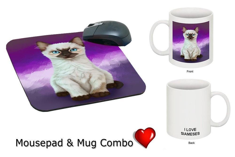 Siamese Kitten Mug & Mousepad Combo Gift Set Mpc48109