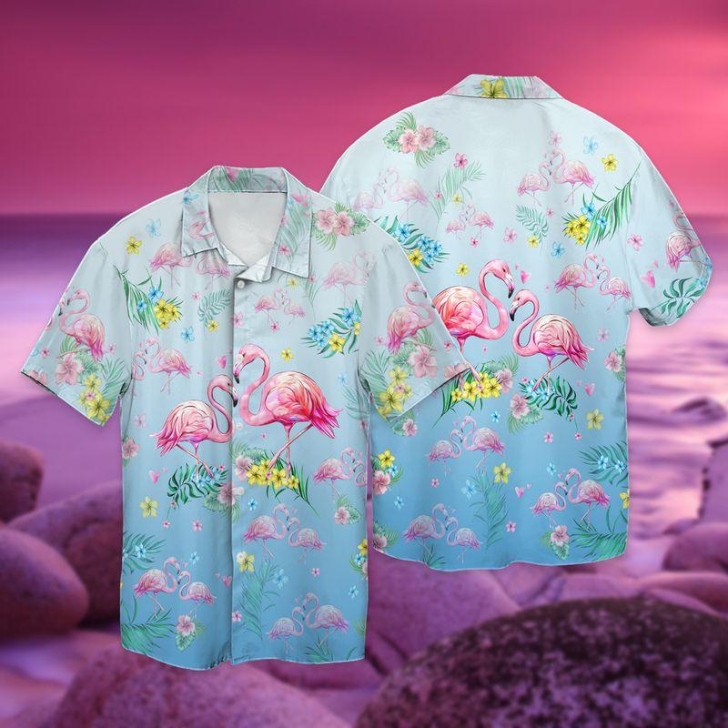 Flamingo Aloha Hawaii Shirts For Men Women Ha32332