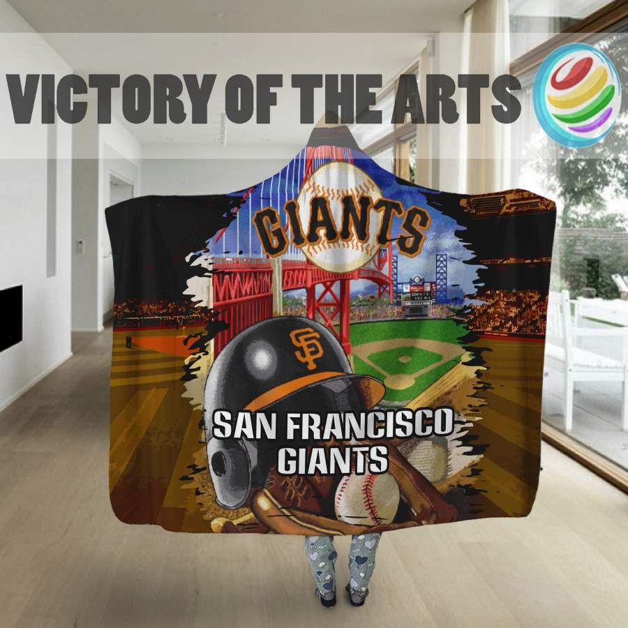 Pro Shop San Francisco Giants Home Field Advantage Hooded Blanket