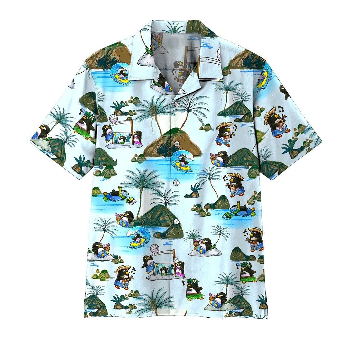 Penguin  Hawaiian Shirt | For Men & Women | Adult | Hl1142