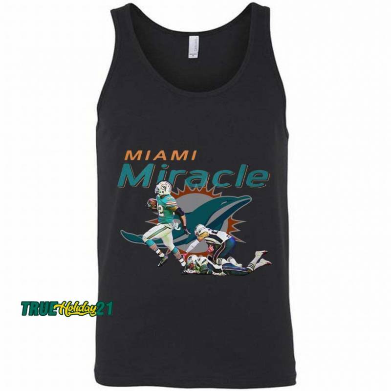 The Miami Miracle Kenyan Drake Beats The Patriots Tank