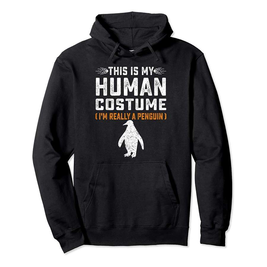 This Is My Human Costume TShirt Penguin Family Animals Gifts Hoodie