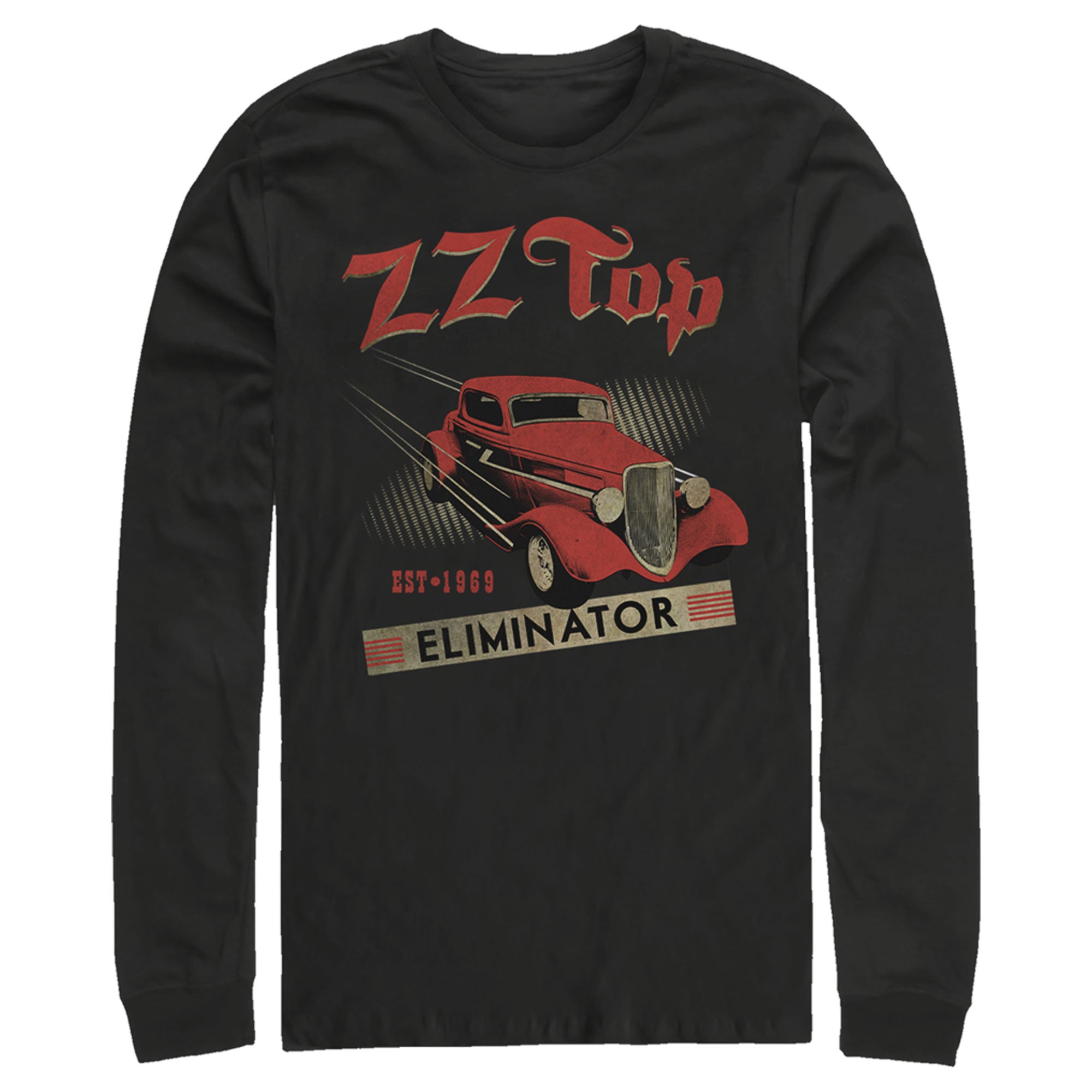 Zz Top Men’S Eliminator  Long Sleeve Shirt