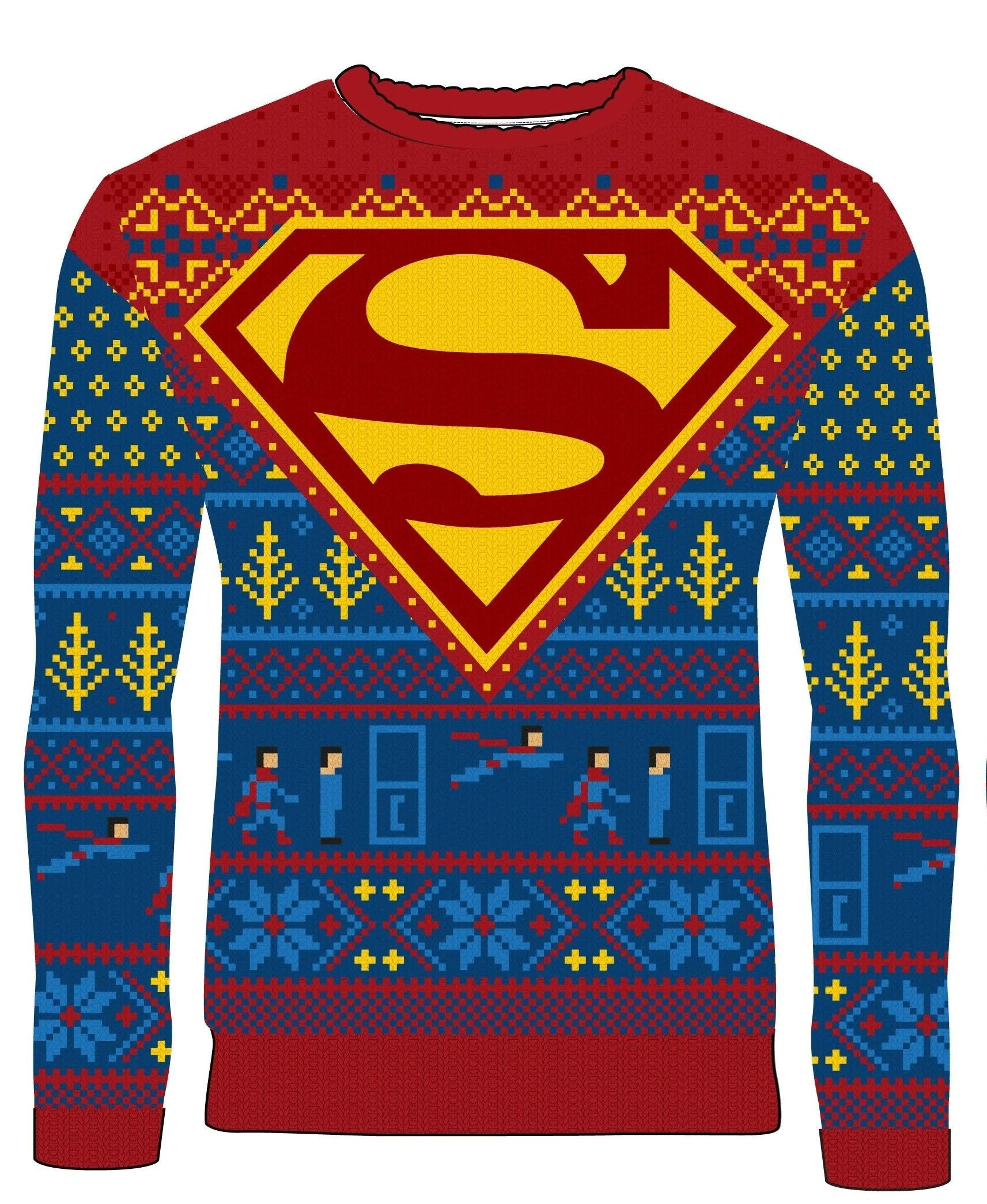 Superman Merry Christmas Ugly Sweater, Superman Christmas Gift, Superman Christmas Shirt