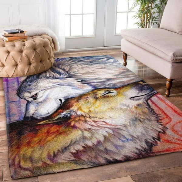 Wolf 28 Area Rug Living Room Rug Home Decor Floor Decor VH3