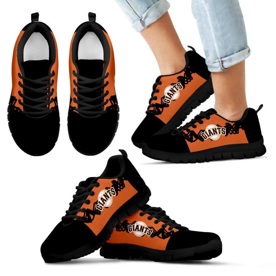 Doodle Line Amazing San Francisco Giants Sneakers