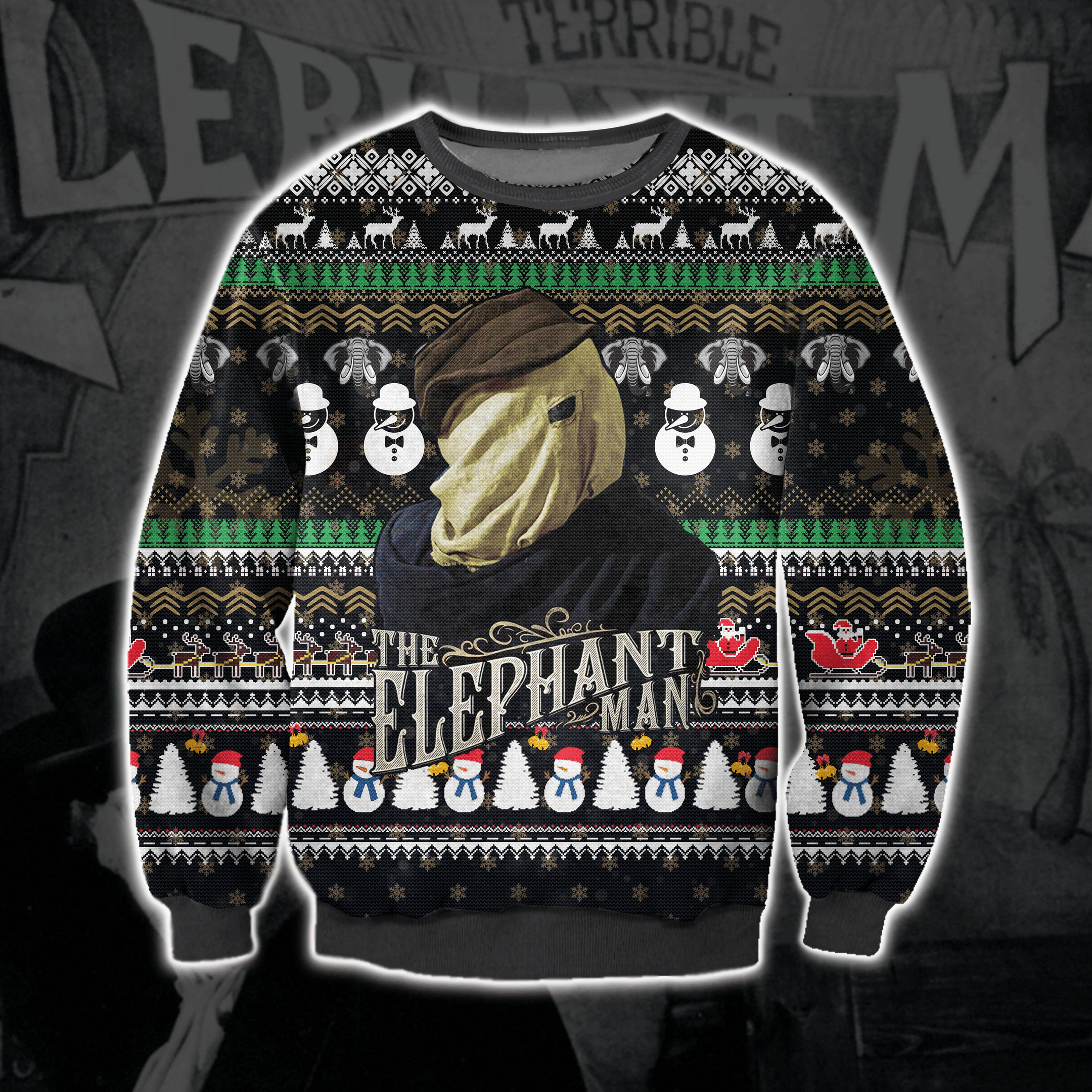 The Elephant Man Ugly Sweater