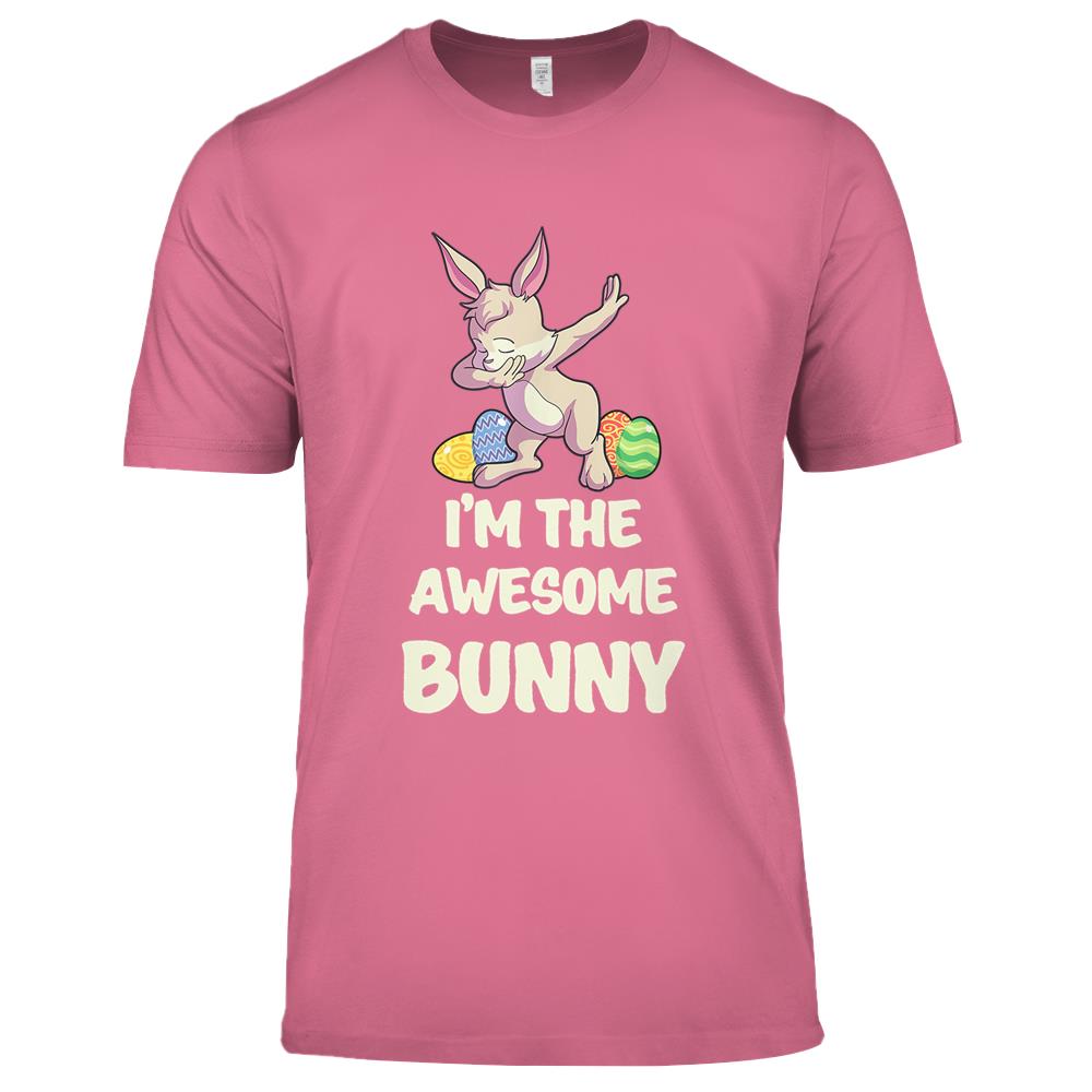 Awesome Bunny Matching Family Group Easter Party Premium T Shirts