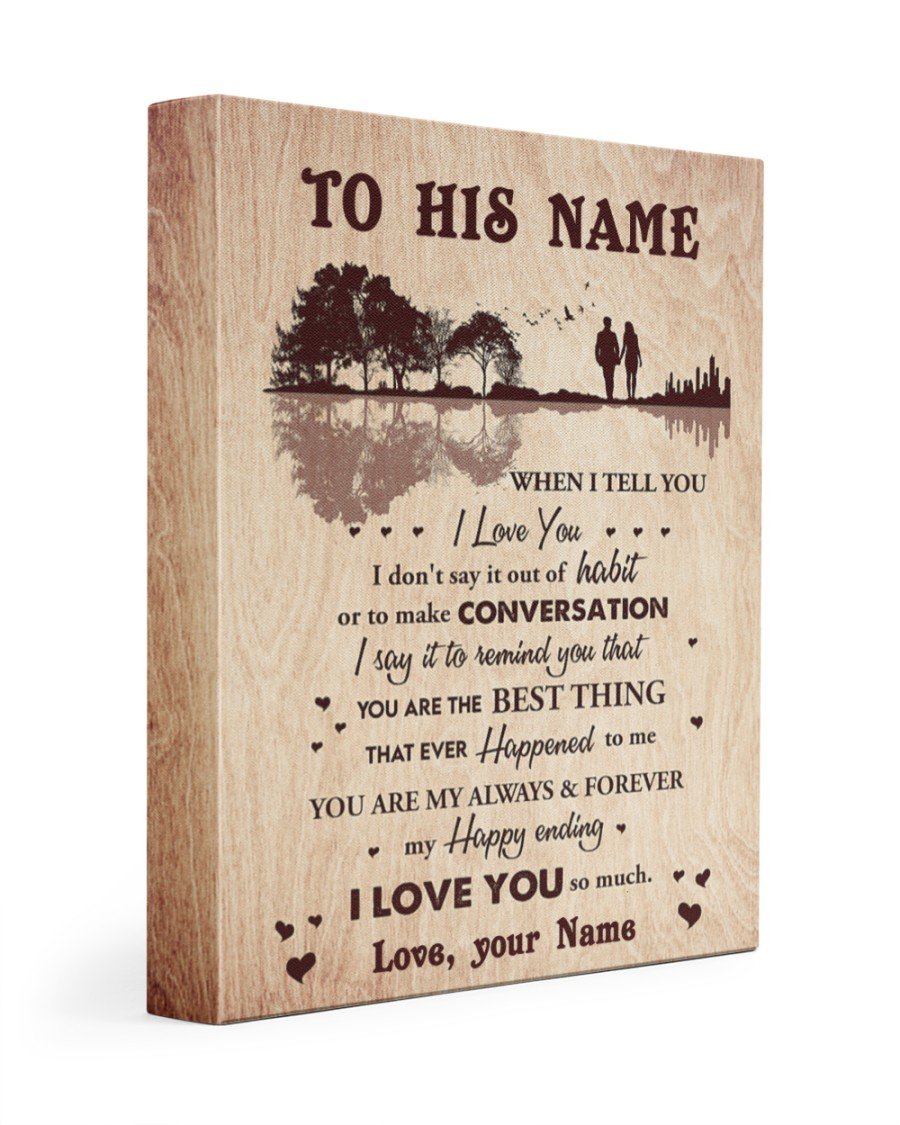 You Are The Best Thing Personalized Name Canvas Great Gift For Husband Poster Wall Art Home Decor