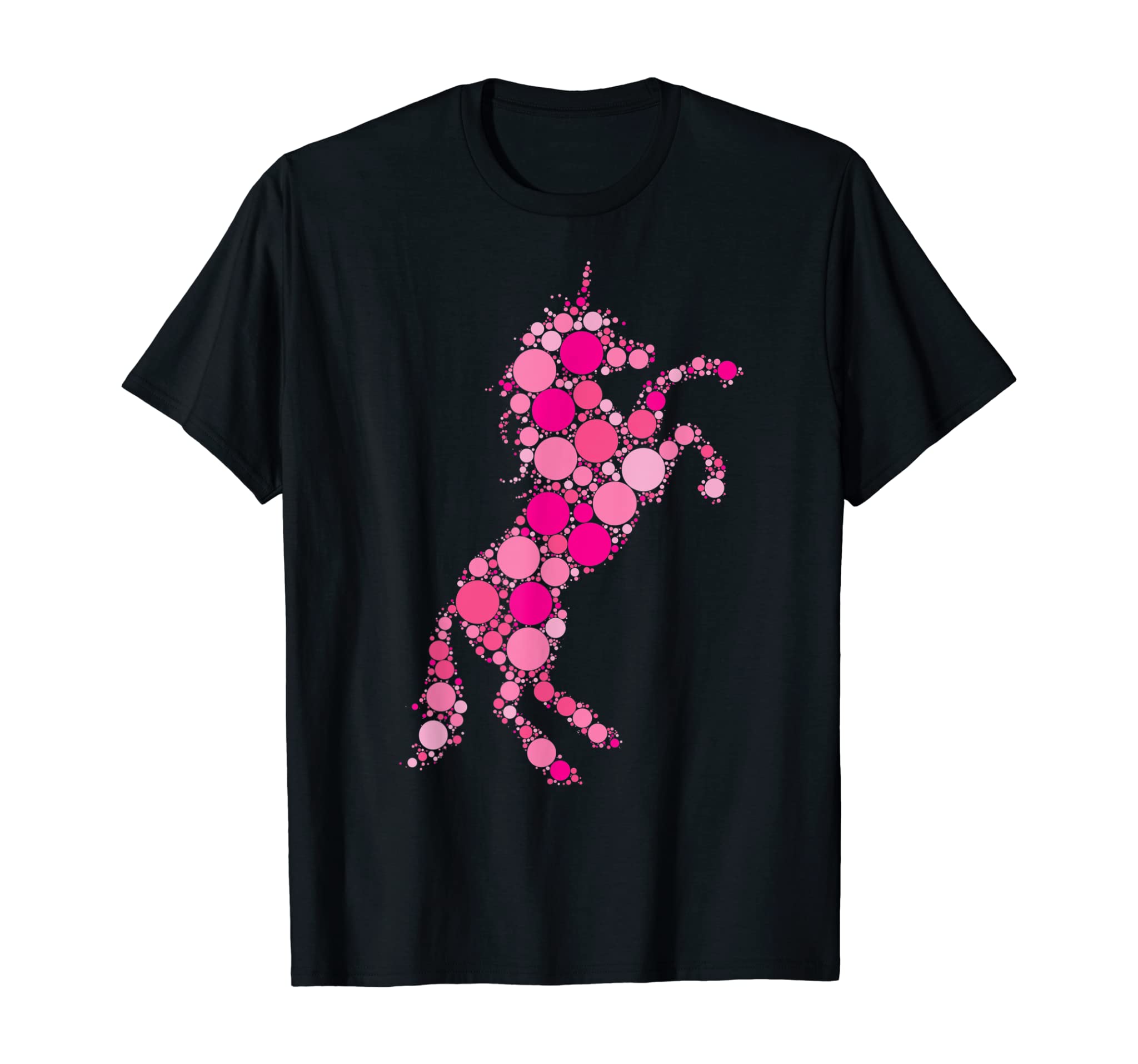 Pink Polka Dot Unicorn International Dot Day T-Shirt