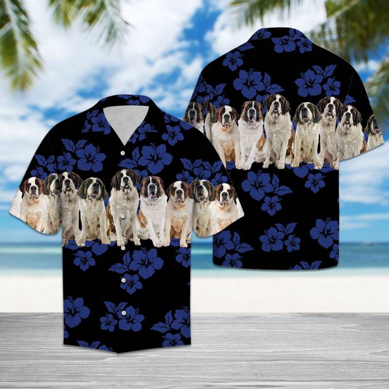 Awesome Saint Bernard TG5722 – Hawaiian Shirt