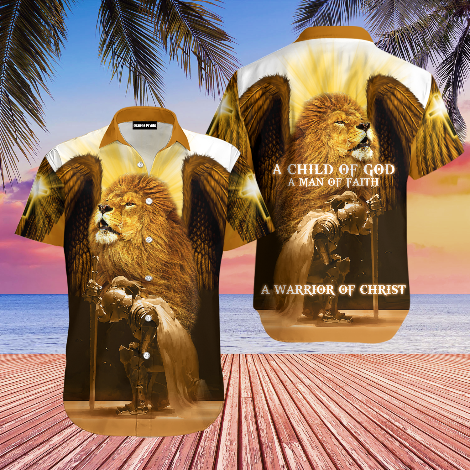 Christian Jesus Catholic Lion Aloha Hawaii Shirts For Men And Women Ha23691