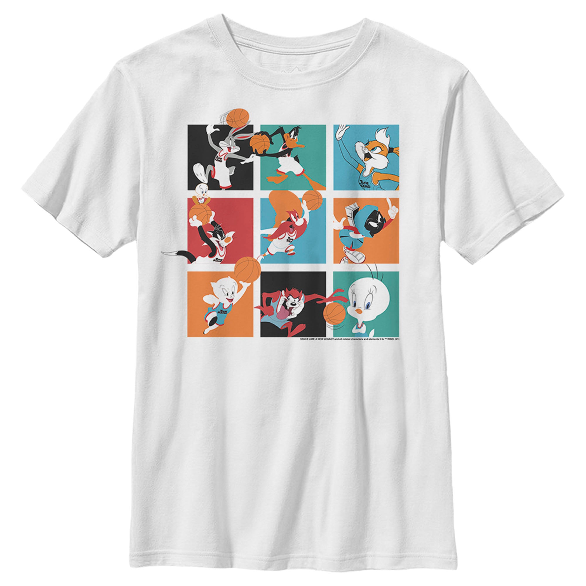 Space Jam: A New Legacy Boy’S Tune Squad Boxes  T-Shirt