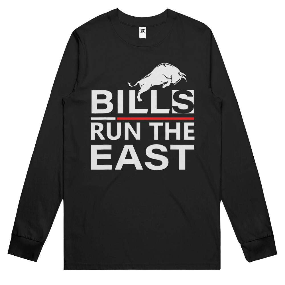 Bill Run The East Long Sleeve T Shirts