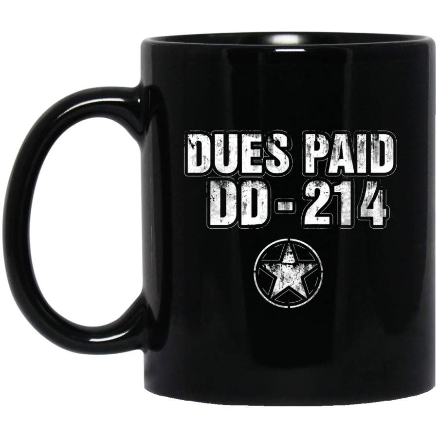 Military DD-214 Shirt Vintage DD-214 Dues Paid Tee