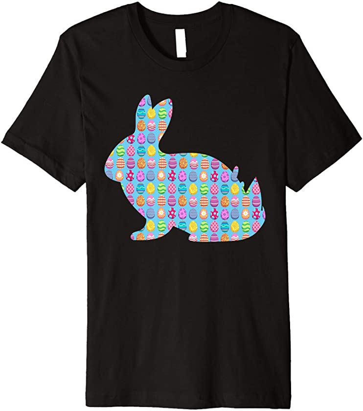 Vintage Happy Easter Sunday Cute Rabbit Design For Men Women Premium T-Shirt