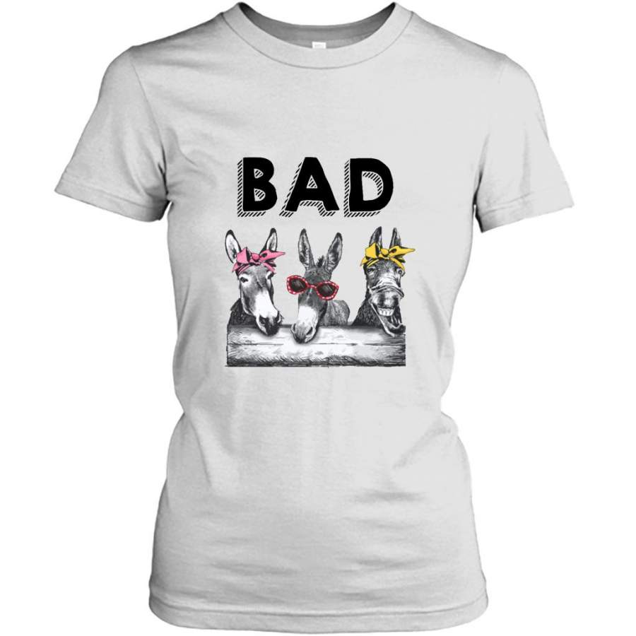 Bad Donkeys FUnny Vintage – Gildan Women Shirt