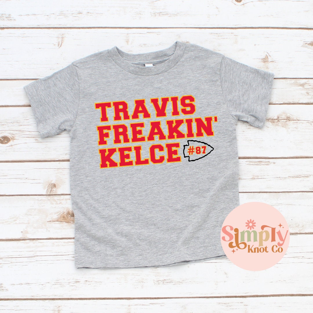 Kids Travis Kelce Shirt, Toddler Travis Kelce Tshirt, Kansas City Shirt, Kansas City Football Tee, Kansas City Gift, Travis Kelce Youth Tee