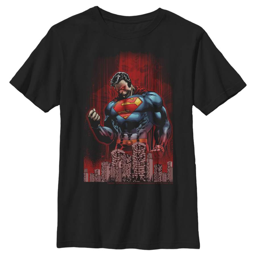 Superman Boy’s Hero Streaks  T Shirt