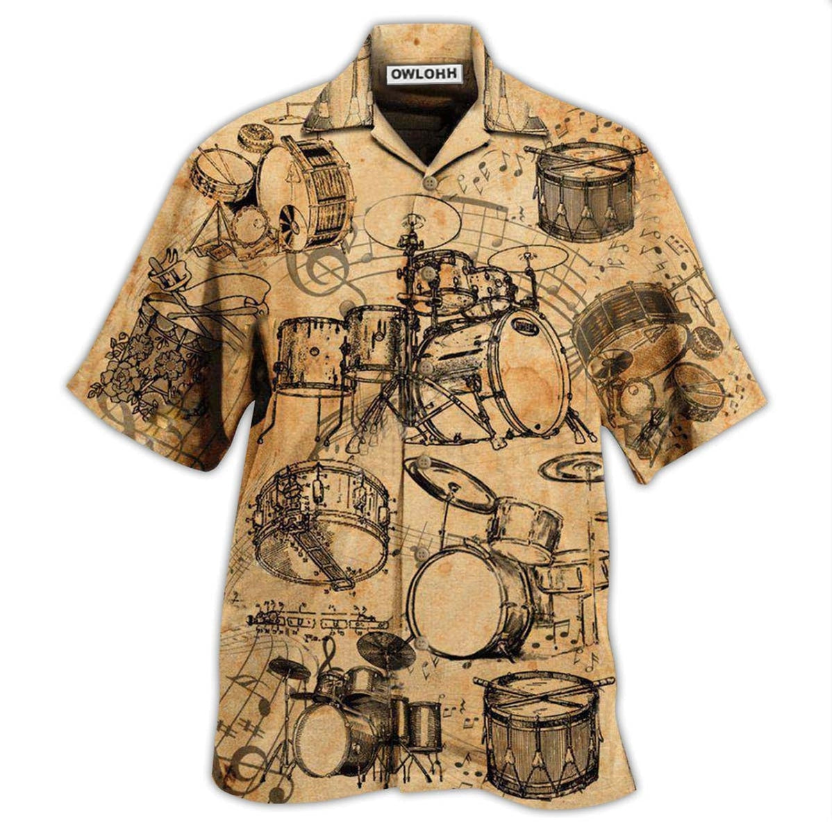 Drum No Life Know Drums Hawaii Shirt Ha88775