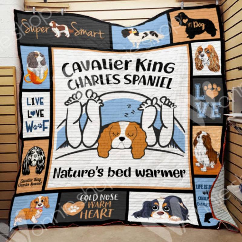 Cavalier King Charles Spaniel Dog Blanket NOV2802 90O41