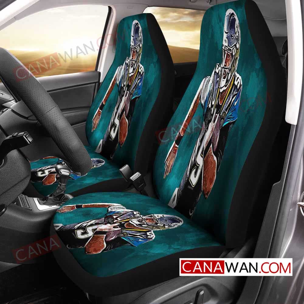 Jacksonville Jaguars Style56 (1) 3D Customized Personalized Car Seat Cover