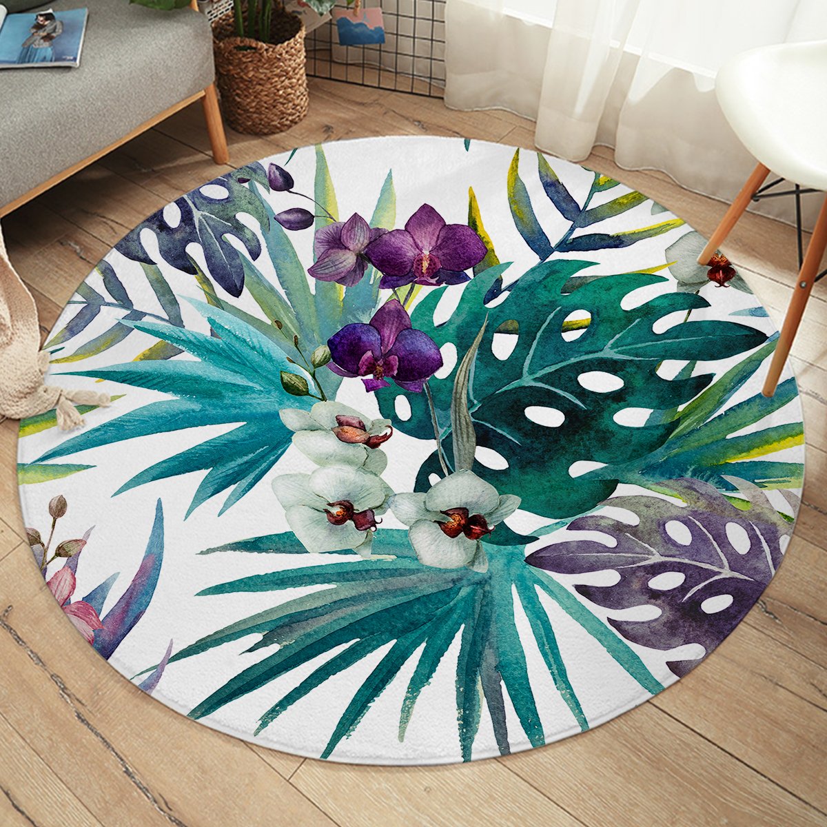 Pretty Bush SW2314 Round Rug