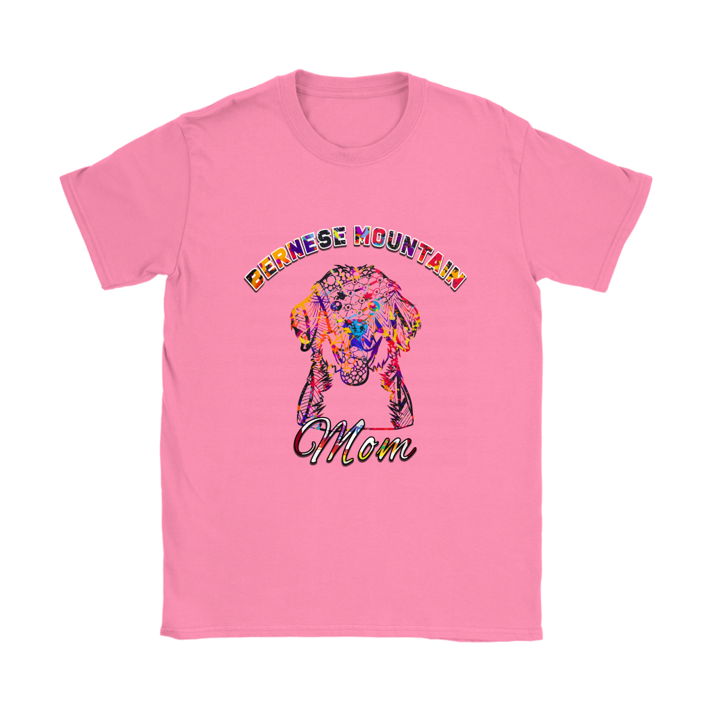 Colorful Bernese Mountain Mom T-Shirts & Hoodies