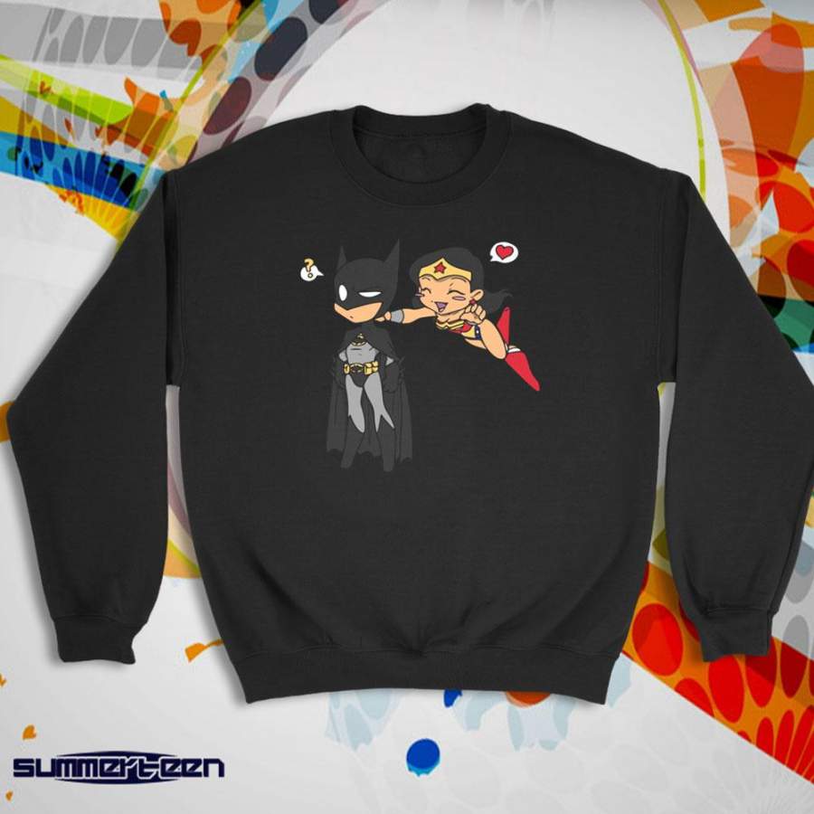 Wonder Women Batman Love Women’S Sweatshirt