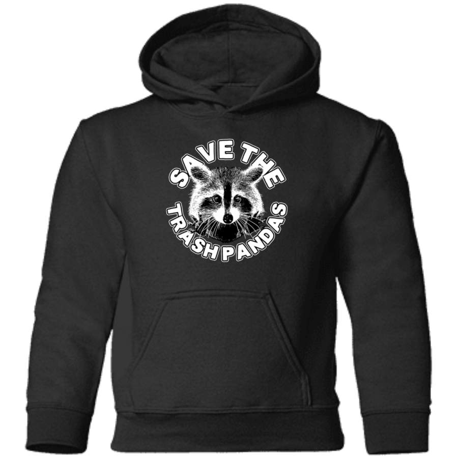 AGR Save the Trash Pandas Raccoon Animal T-shirt Toddler Pullover Hoodie