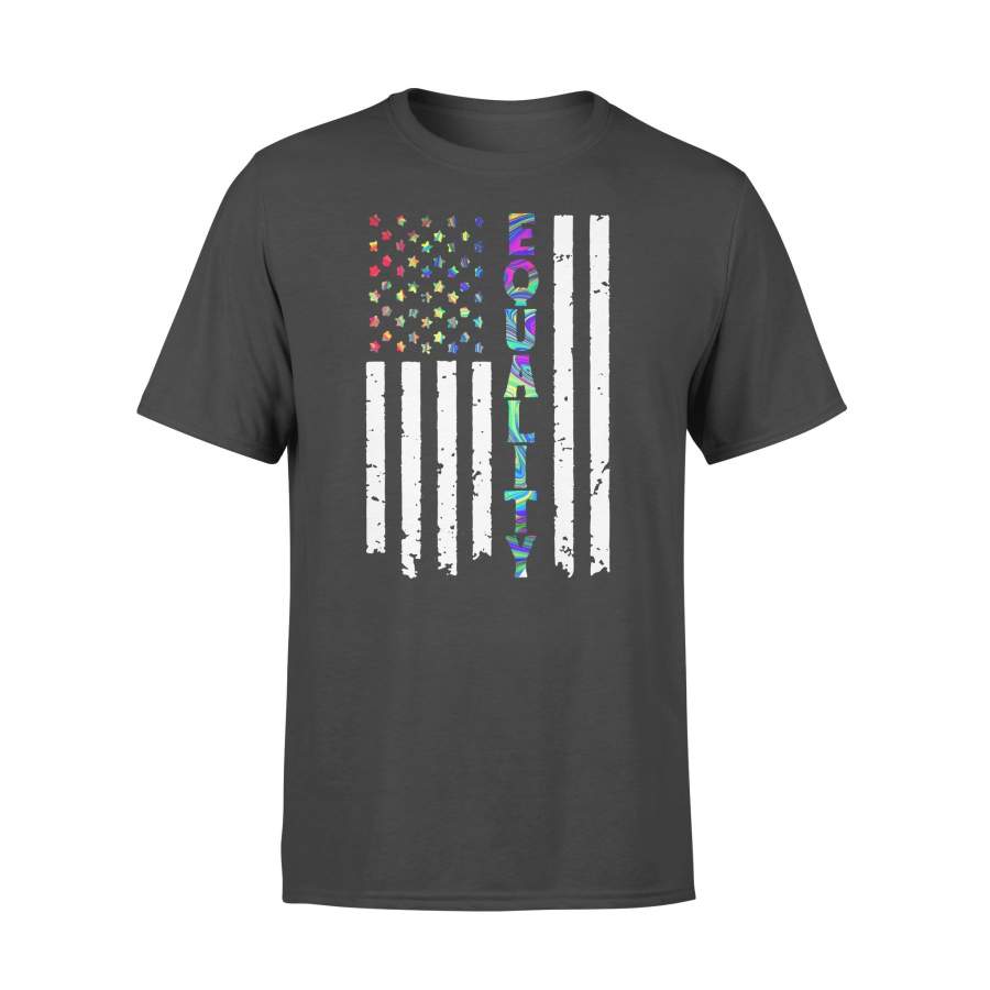 Lgbt American Flag Equality T-shirt