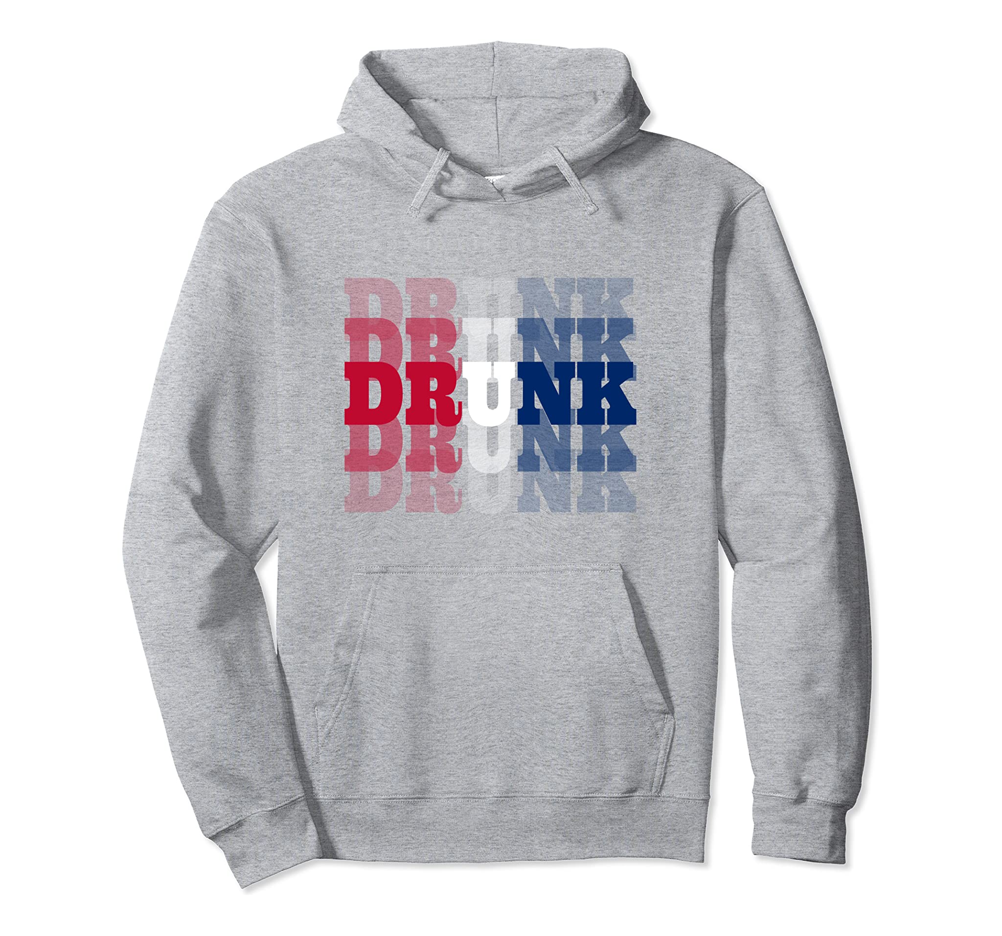 Drunk Quote Independence Day Funny Slogan America USA Flag Pullover Hoodie