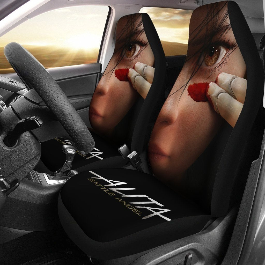 Alita Eyes Battle Angel Car Seat Covers Lt03