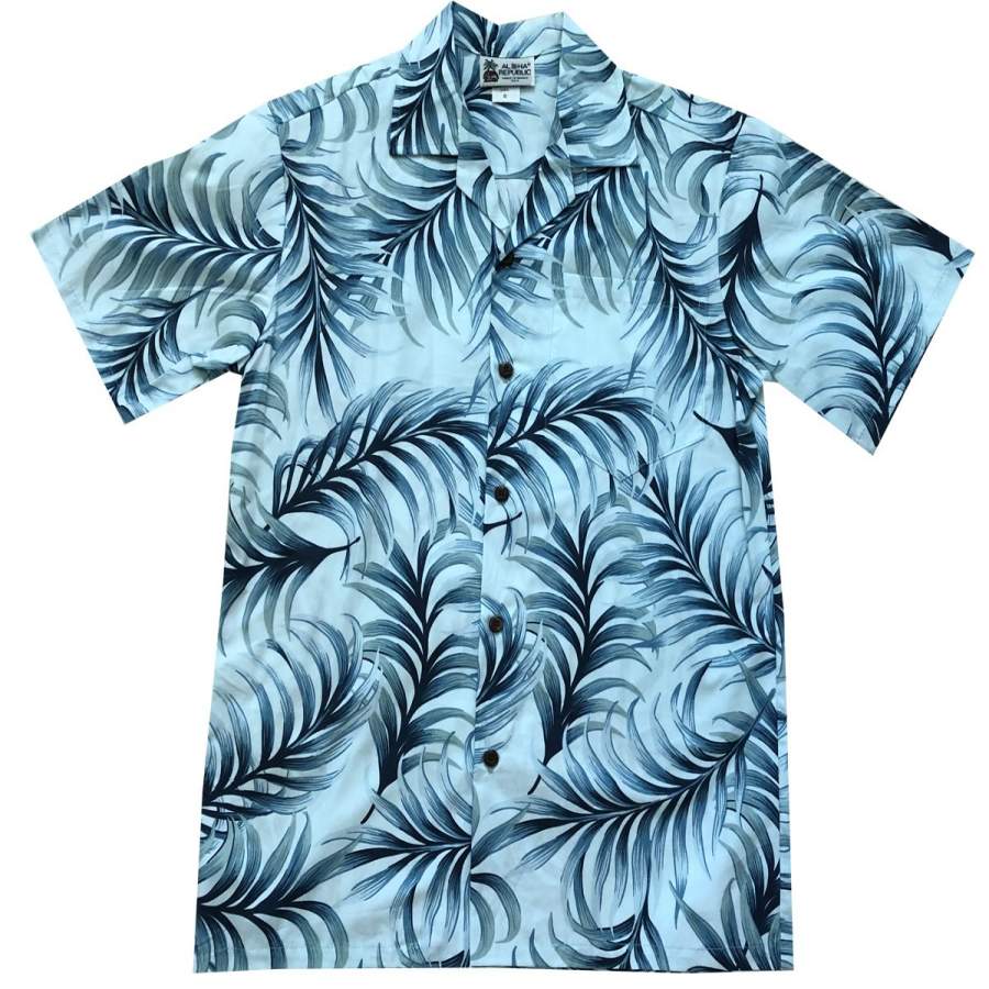 Tropical Tradewinds Blue Hawaii Shirt Ha82682