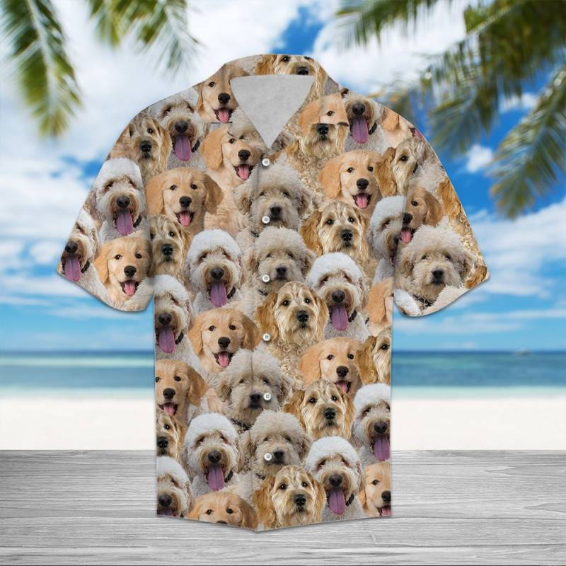 Goldendoodle Awesome Hawaiian Shirt Ha16629