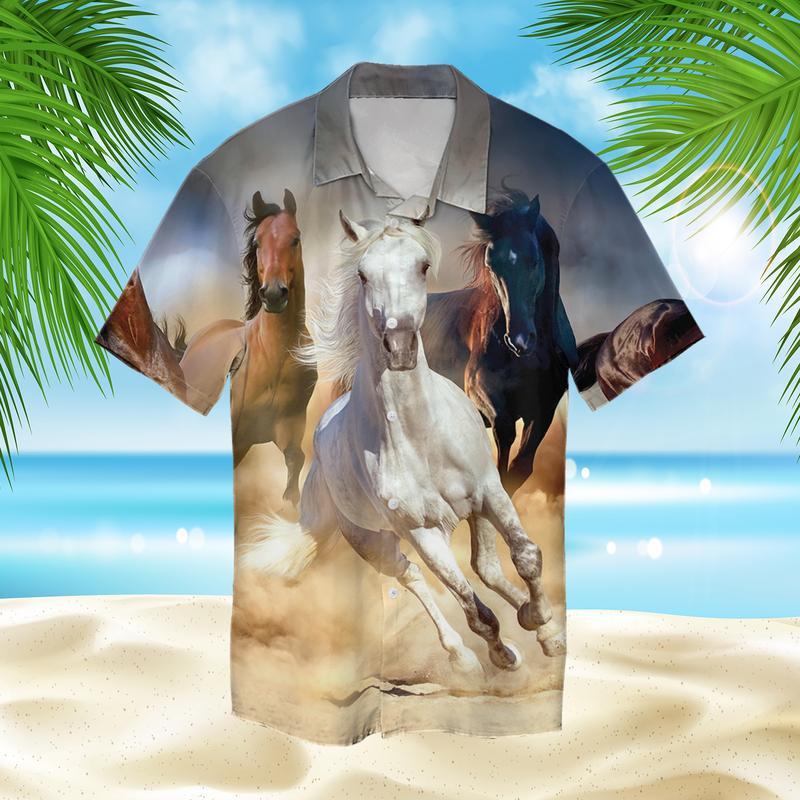 Horse Hawaii Shirt For Men Women Adult Ha110014