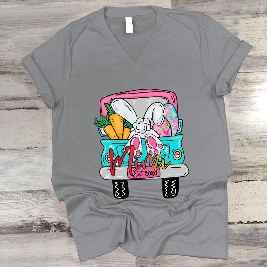 Bunny Truck Mimi Est V-Neck