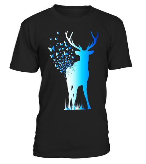 Magical Deer Of Butterfly S Shirt