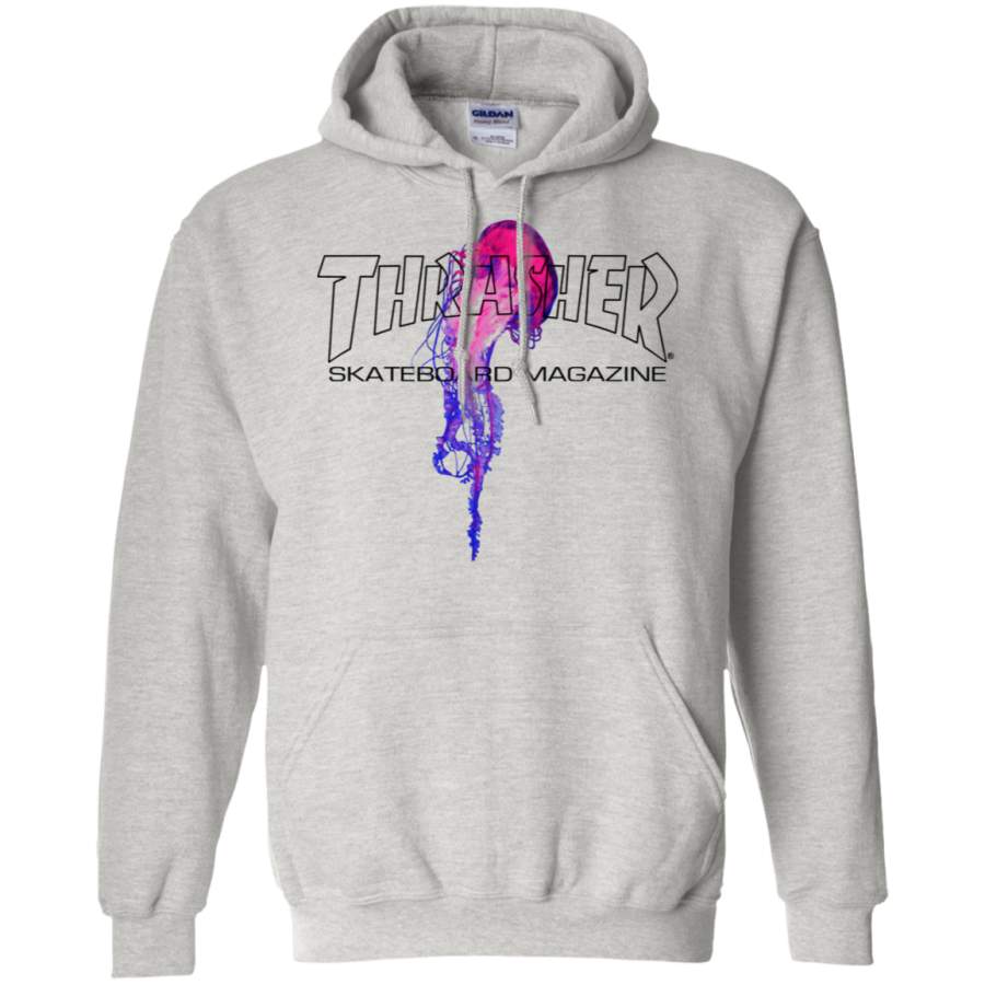 Thrasher Magazine Atlantic Drift White Pullover Hoodie