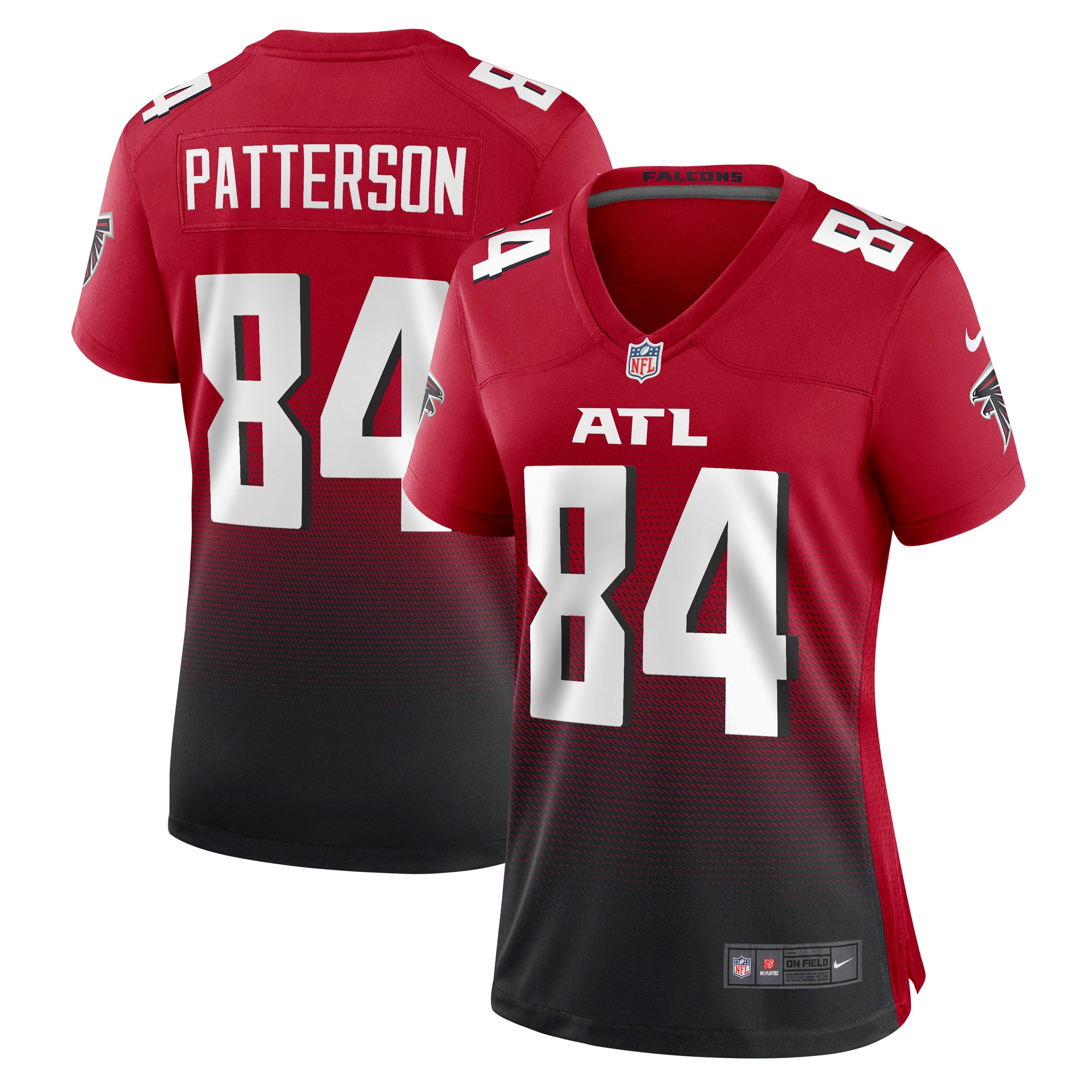 Women’s Atlanta Falcons Cordarrelle Patterson Red Alternate Game Jersey