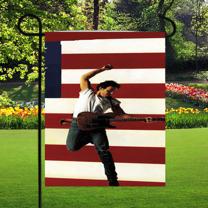 Bruce Springsteen Jump Flag Garden Flag Flags Lawn