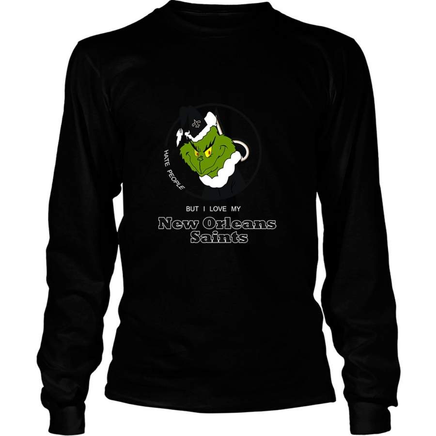 I Love My New Orleans Saints T Shirt, The Grinch T Shirt – Long Sleeve Tees