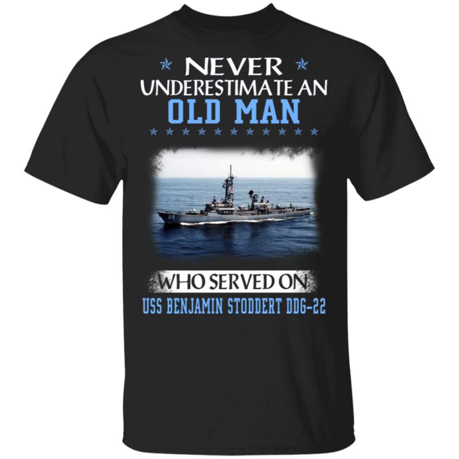 USS Benjamin Stoddert DDG-22 Veterans Day Christmas Gift T-Shirt