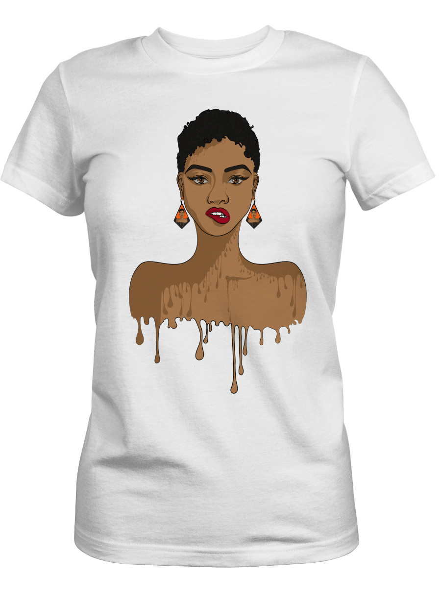 Shirt For Black Girl Magic Natural Short Hair Shirt For African American Girl