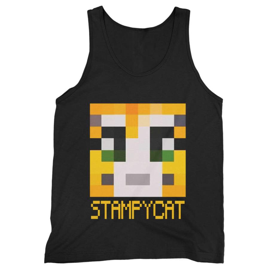 Stampy Cat Square Man’s Tank Top T-Shirt