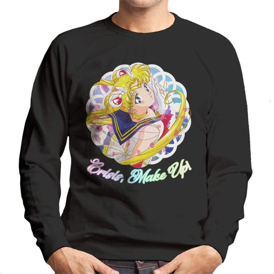Sailor Moon Crisis Make Up Men’s Sweatshirt